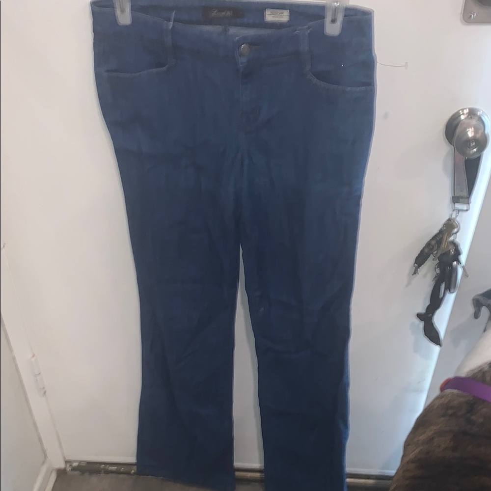 Level 99 Women's Blue Jeans Newport Wide Leg